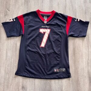 Nike Houston Texans CJ Stroud 7 Jersey Kids Large 14-16 Navy Blue NFL Football